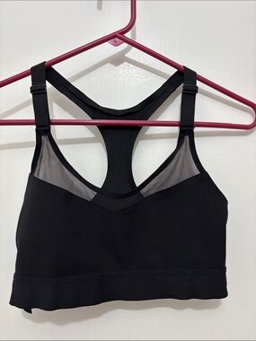 Victoria Sport Sz S Black Mesh Racerback Bralette - Women Intimates & Sleepwear
